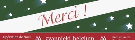 Opération ‘Cadeaux de Noël’ : merci !